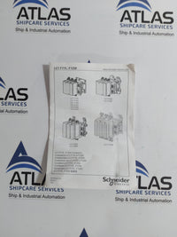 SCHNEIDER ELECTRIC LC1F115 CONTACTOR 200A 1000V