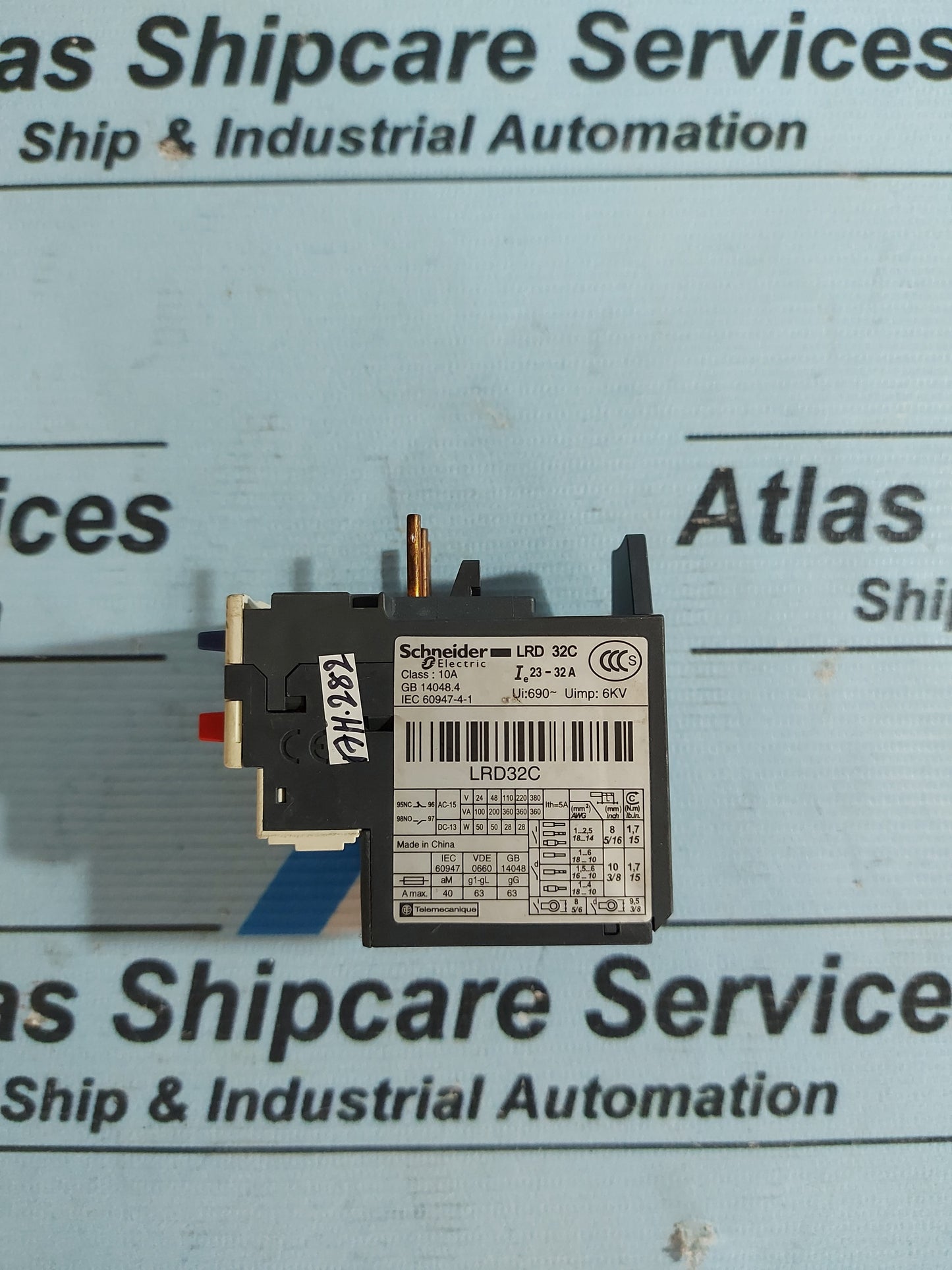 SCHNEIDER ELECTRIC LRD 32C THERMAL OVERLOAD RELAY 23-32A