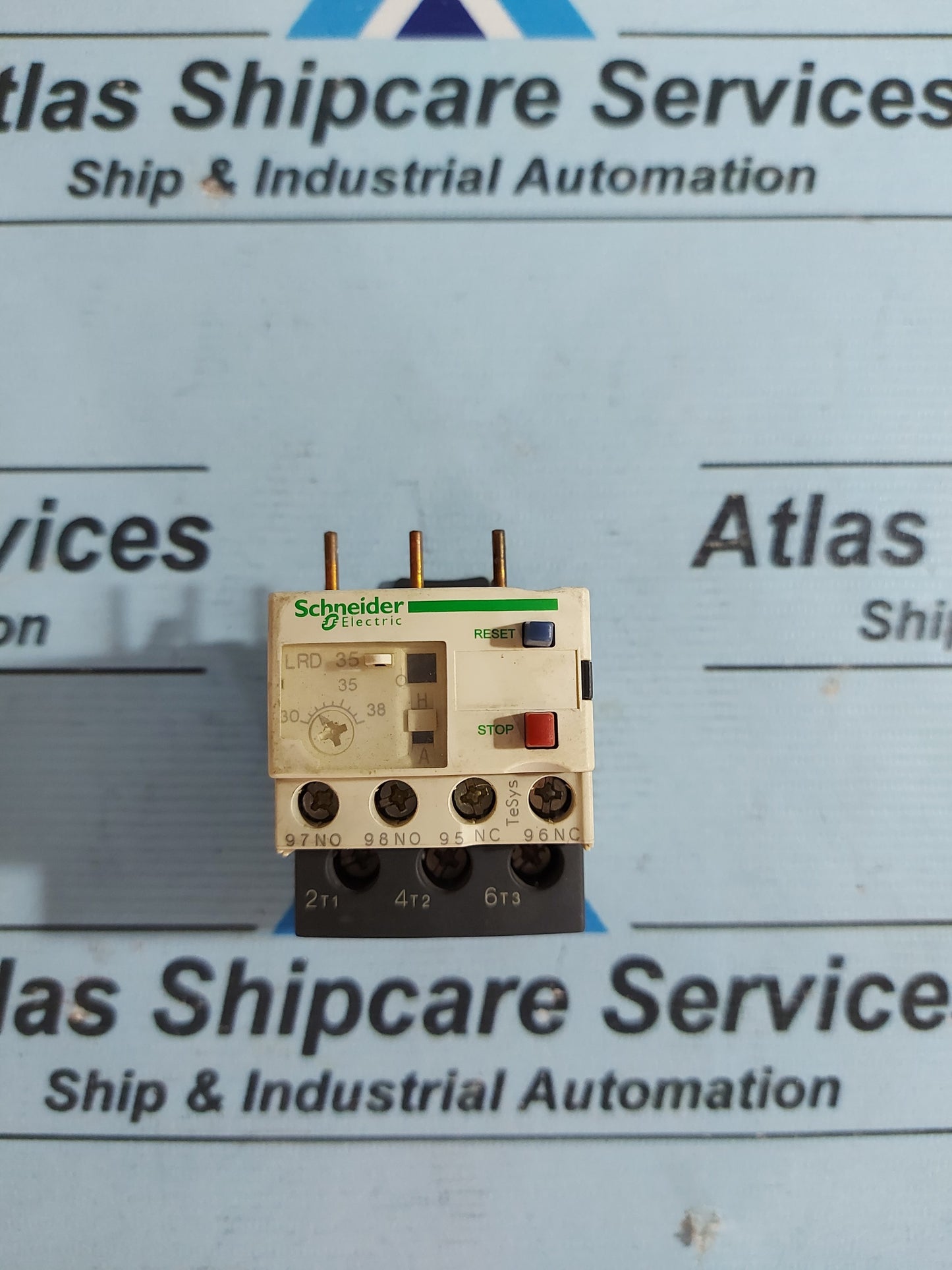 SCHNEIDER ELECTRIC LRD 35C THERMAL OVERLOAD RELAY 30-38A