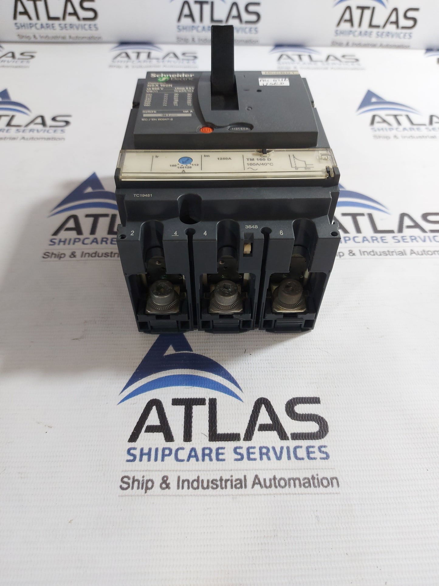 SCHNEIDER ELECTRIC NSX 160N COMPACT CIRCUIT BREAKER 800V 50/60Hz