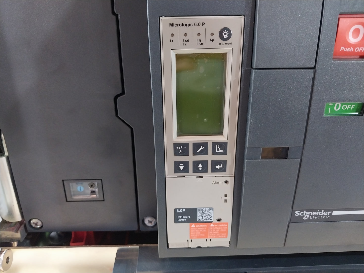 SCHNEIDER ELECTRIC NW08 H1 MASTERPACT CIRCUIT BREAKER 800A 4 POLE
