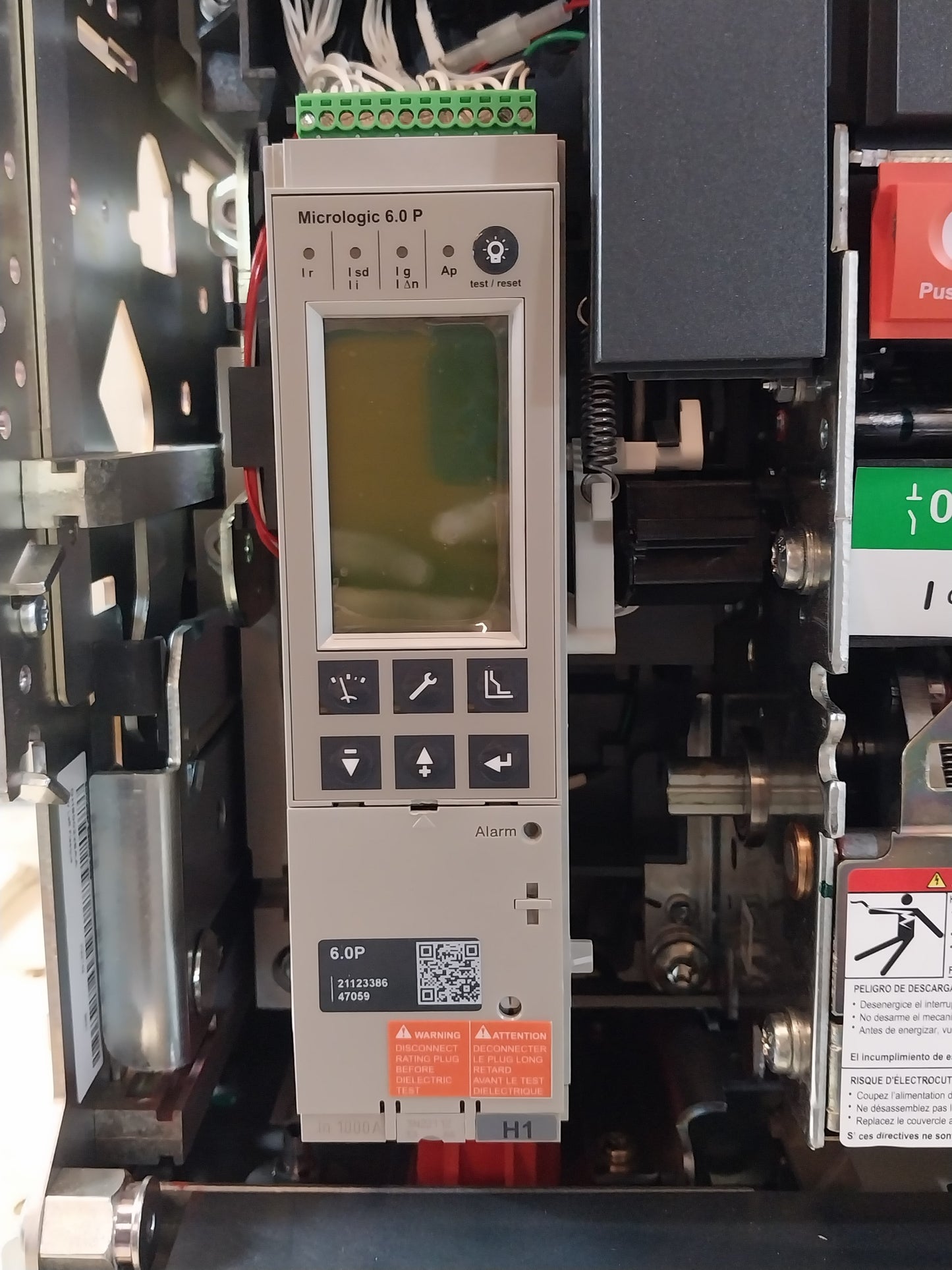 SCHNEIDER ELECTRIC NW10 H1 MASTERPACT CIRCUIT BREAKER 1000A 3 POLE