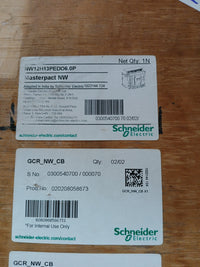 SCHNEIDER ELECTRIC NW12 H1 MASTERPACT CIRCUIT BREAKER 1250A 3 POLE
