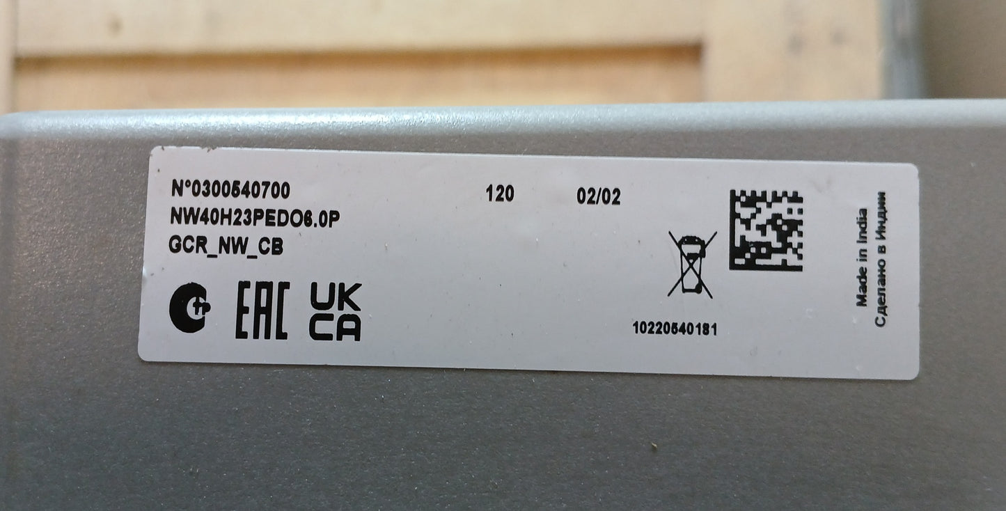 SCHNEIDER ELECTRIC NW40 H2 MASTERPACT AIR CIRCUIT BREAKER 4000A 3 POLE