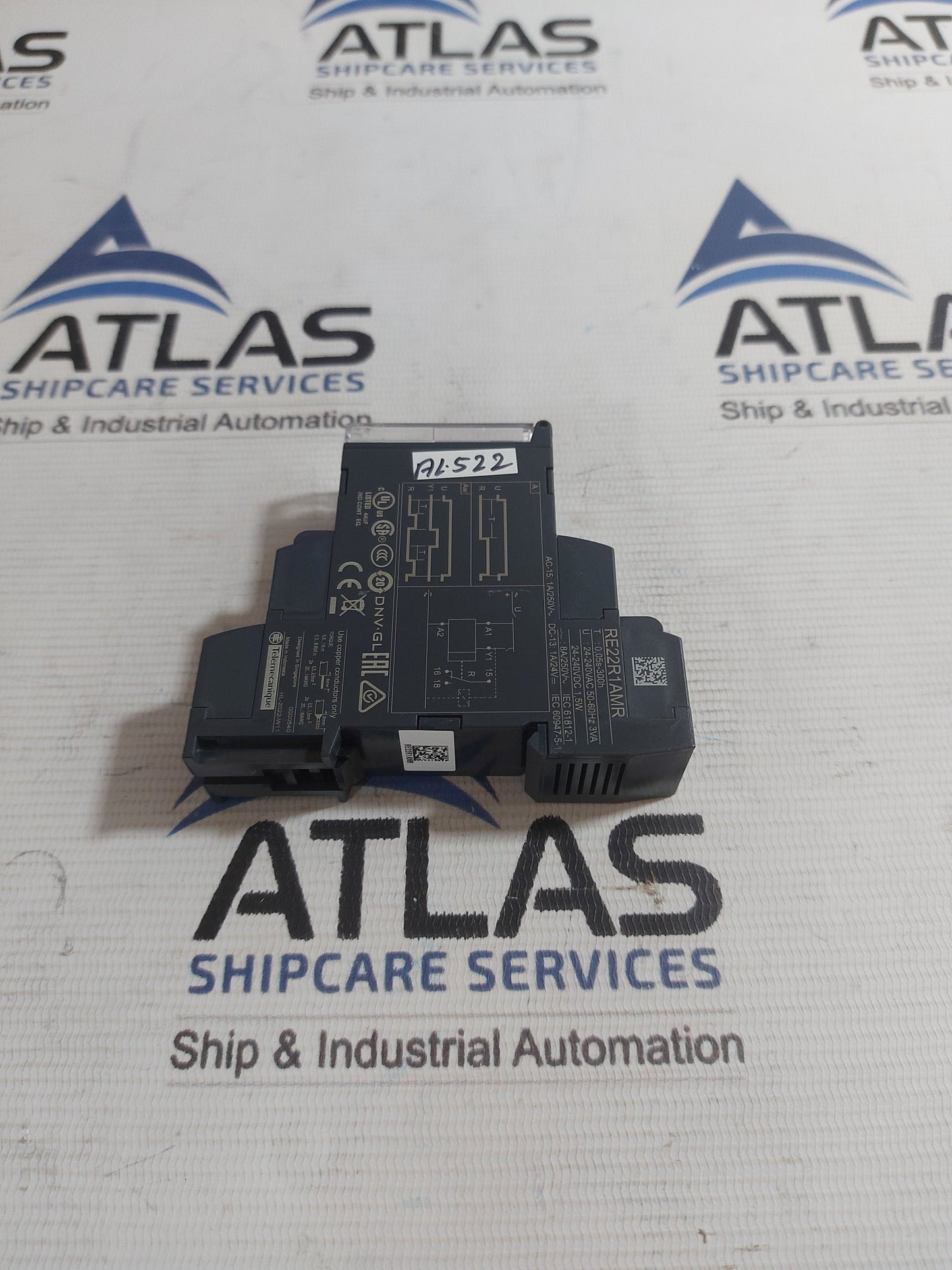 SCHNEIDER ELECTRIC RE22R1AMR TIME DELAY RELAY