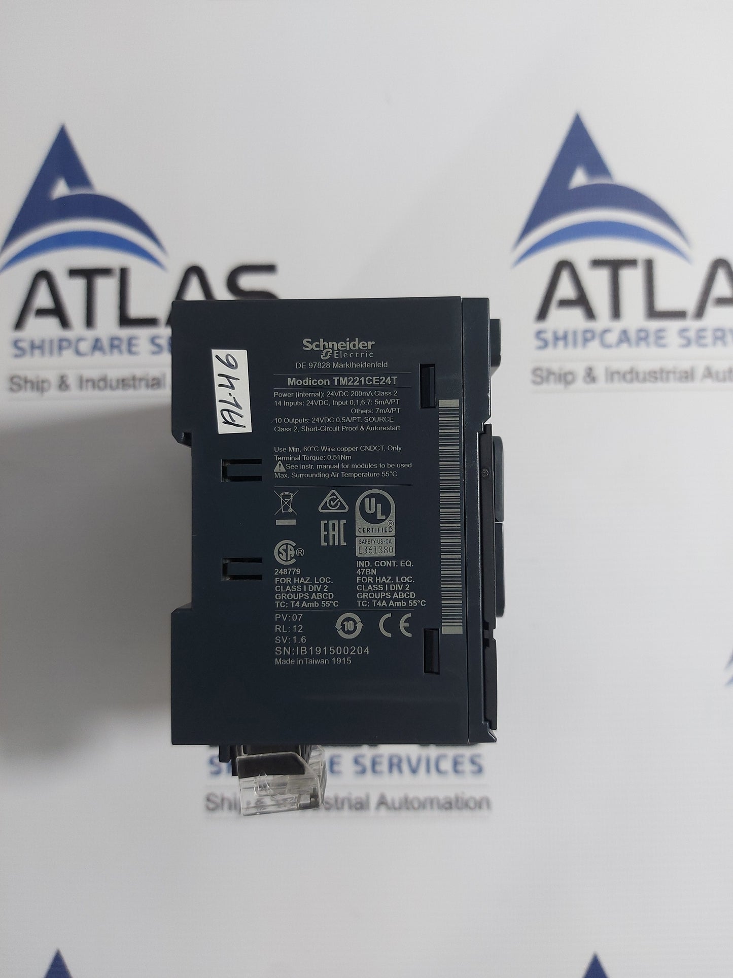 SCHNEIDER ELECTRIC TM221CE24T MODICON TM221-10&nbsp; OUTPUT RELAY 24VDC 0.5A