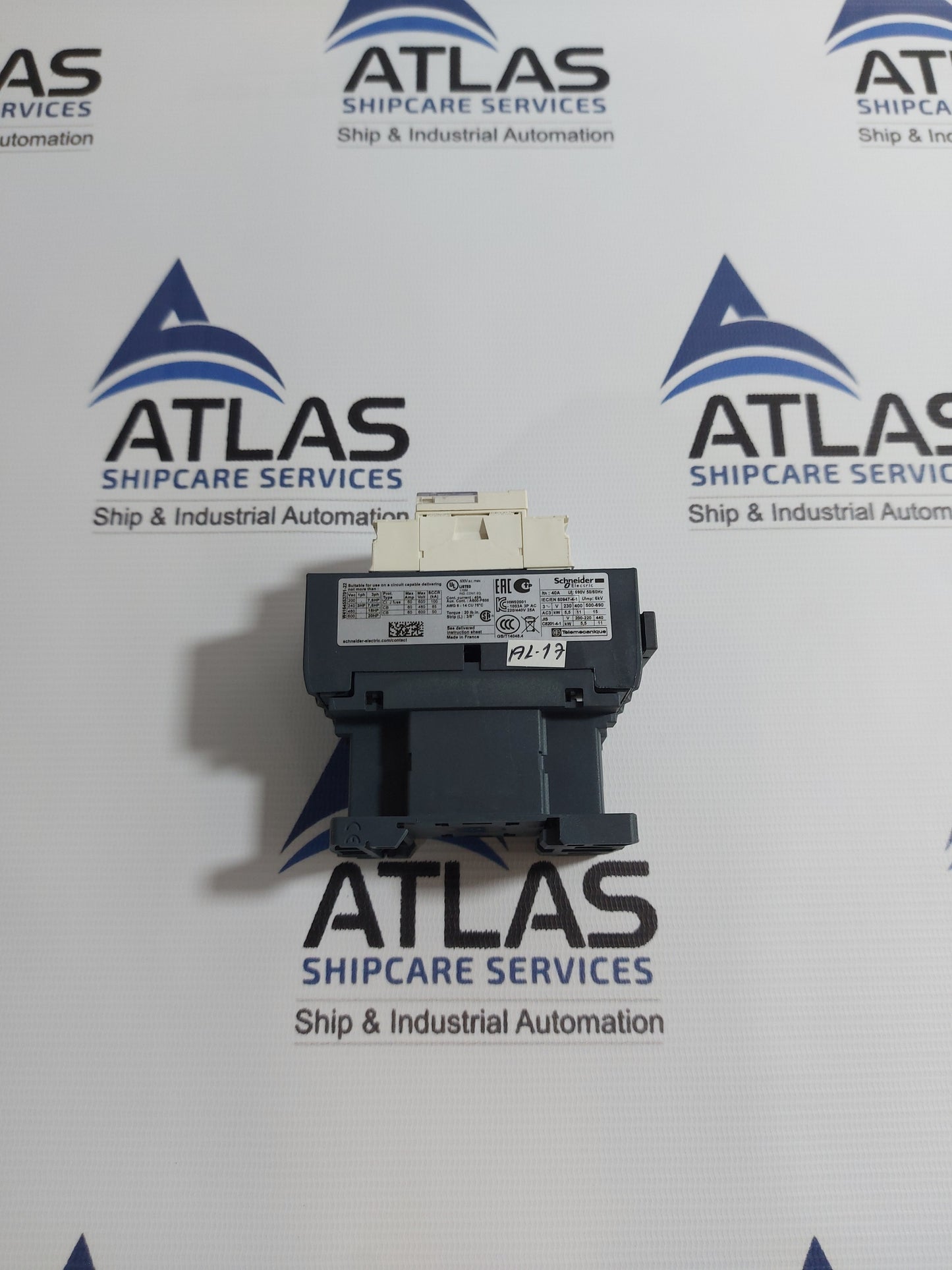 SCHNEIDER ELECTRIC Tesys LC1D25 CONTACTOR 40A 230V 50/60Hz
