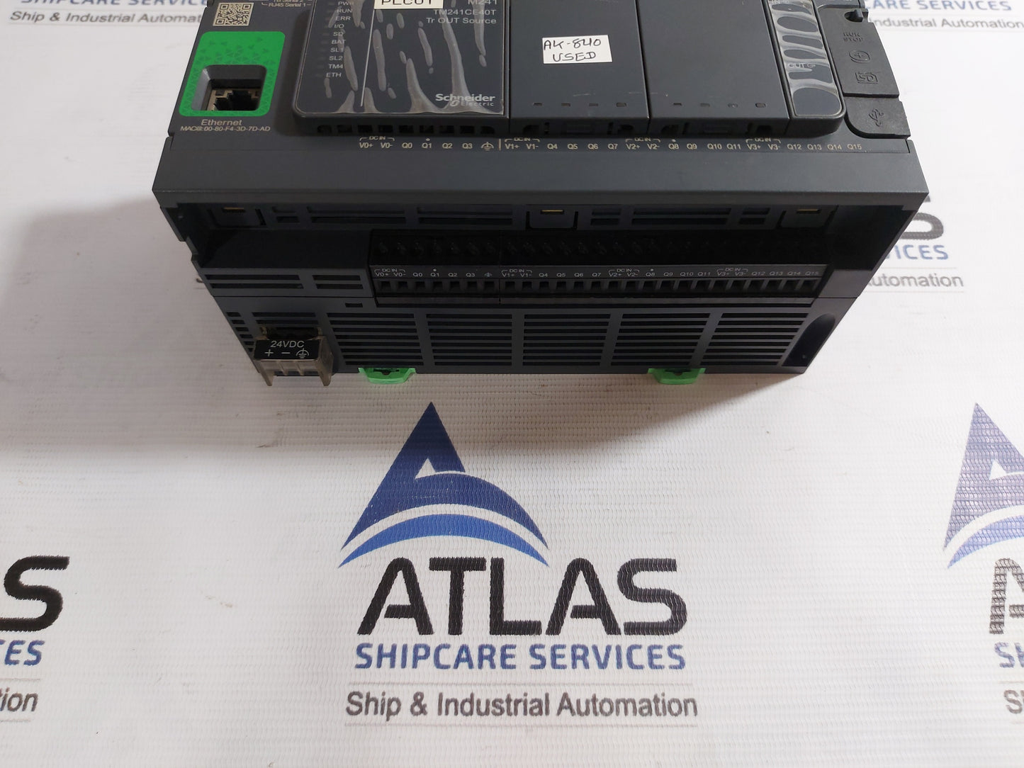 SCHNEIDER MODICON TM241CE40T LOGIC CONTROLLER M241 40 IO TRANSISTOR PNP ETHERNET