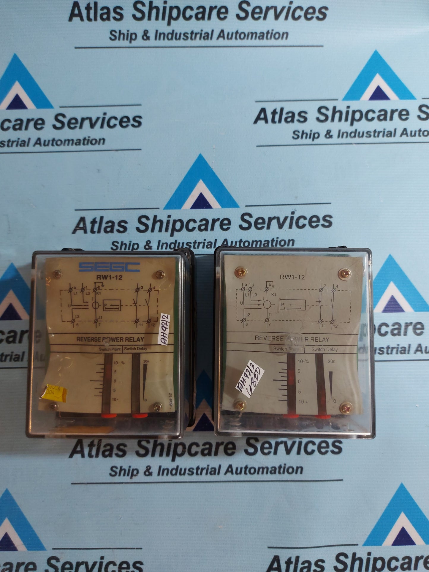 SEGC RW1-12-A-110-50-1 REVERSE POWER RELAY