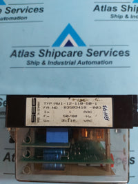 SEG RW1-12-110-50-1 REVERSE POWER RELAY