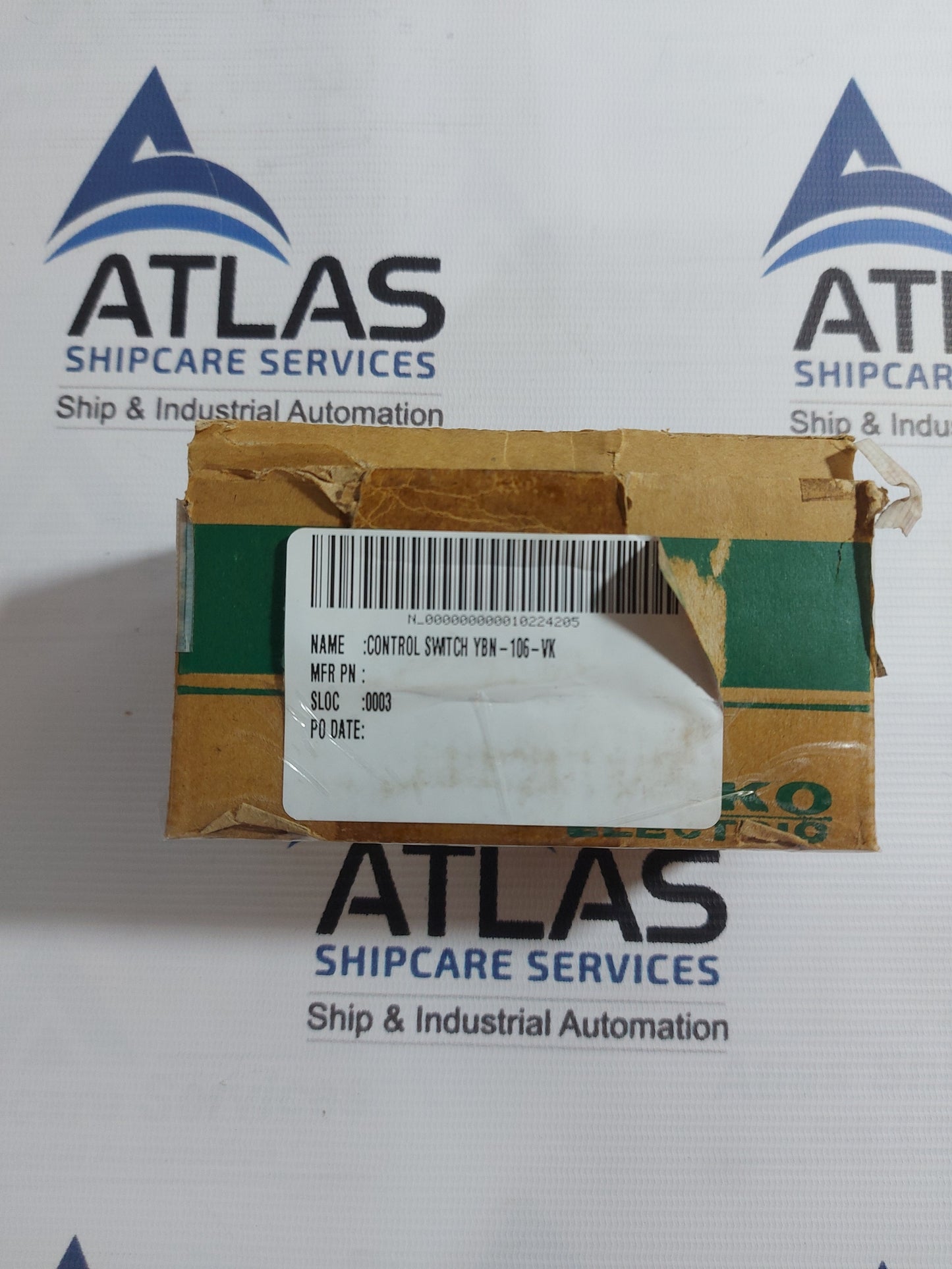 SEIKO ELECTRIC YBN-106 VK CONTROL SWITCH 600V 10A CONT