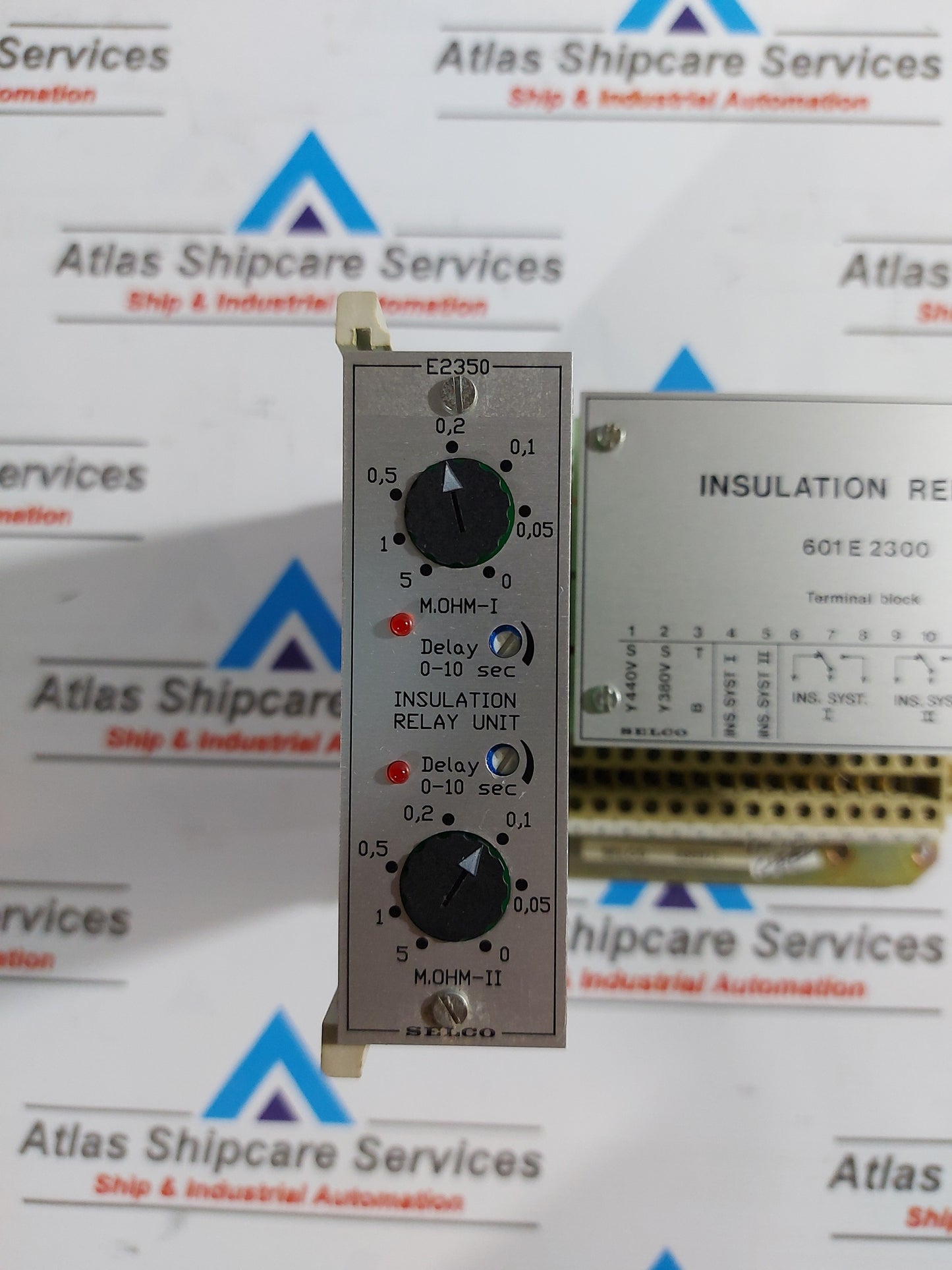 SELCO 601 E 2300 INSULATION RELAY PCB BOARD