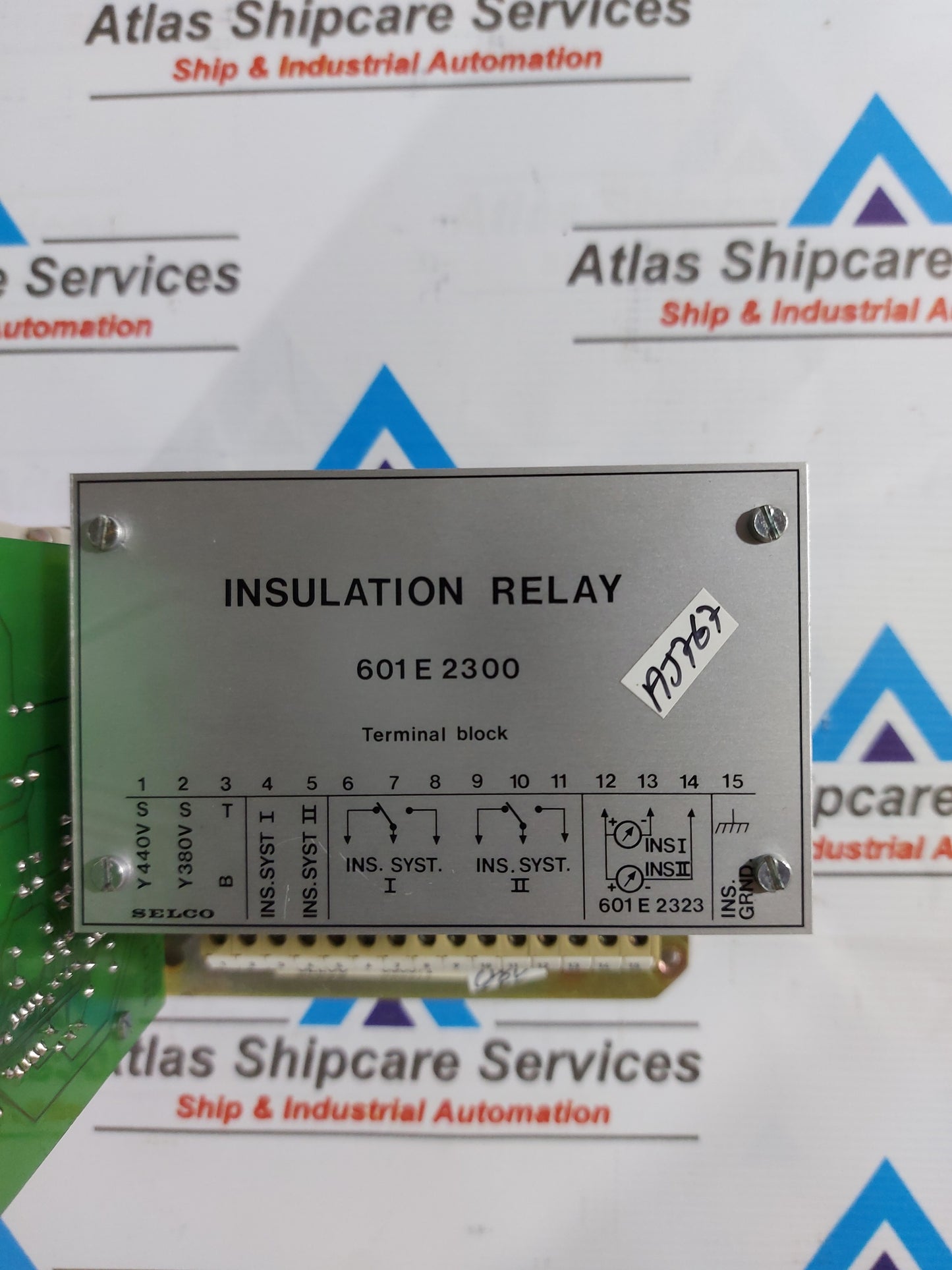 SELCO 601 E 2300 INSULATION RELAY PCB BOARD