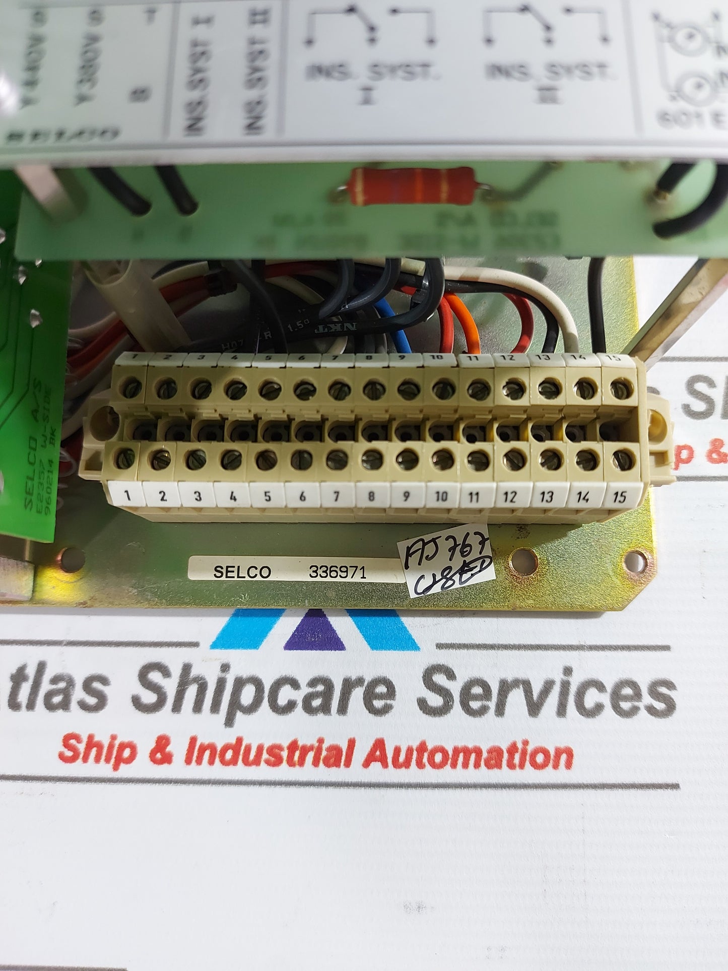 SELCO 601 E 2300 INSULATION RELAY PCB BOARD