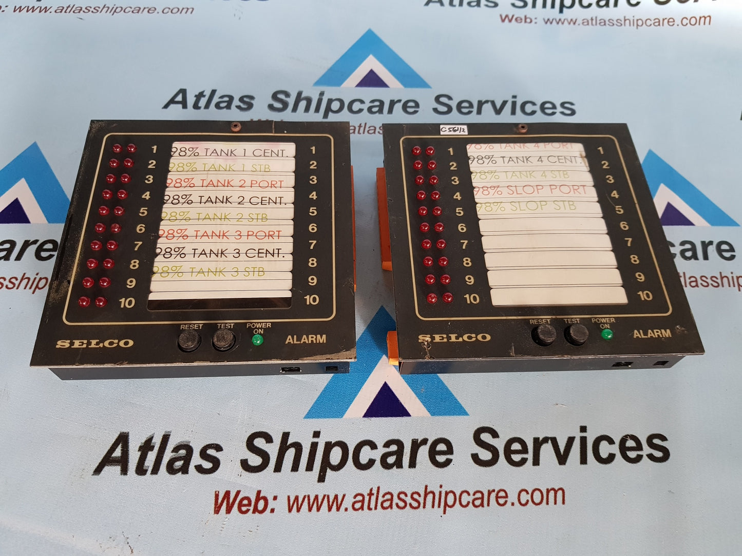 SELCO M1000-24-02B ALARM ANNUCIATOR