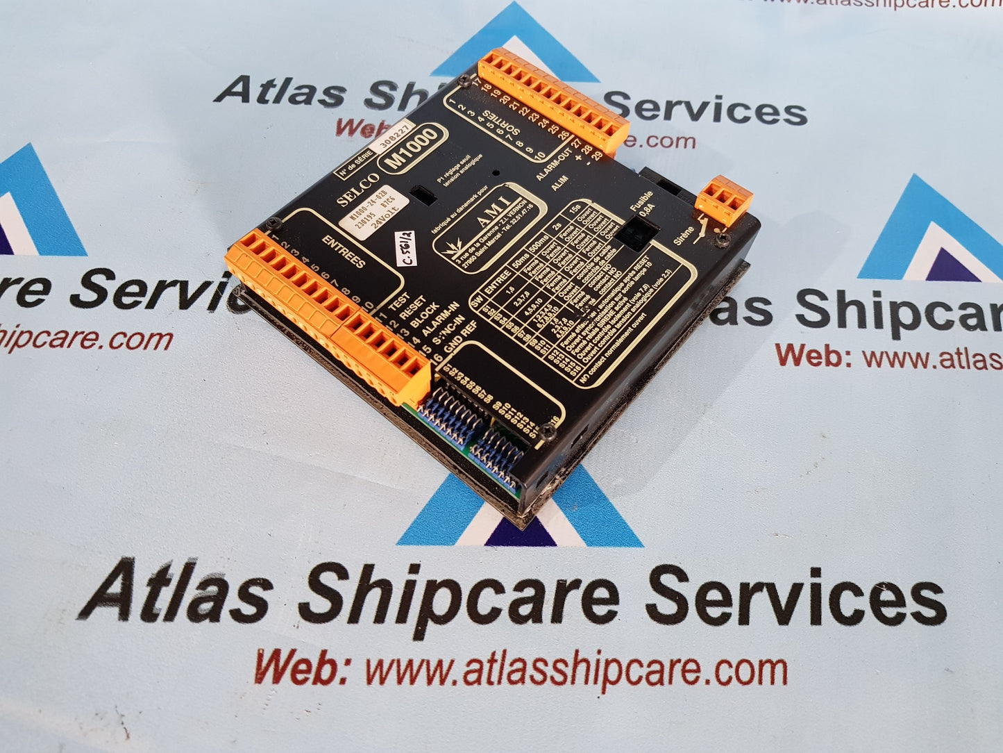 SELCO M1000-24-02B ALARM ANNUCIATOR