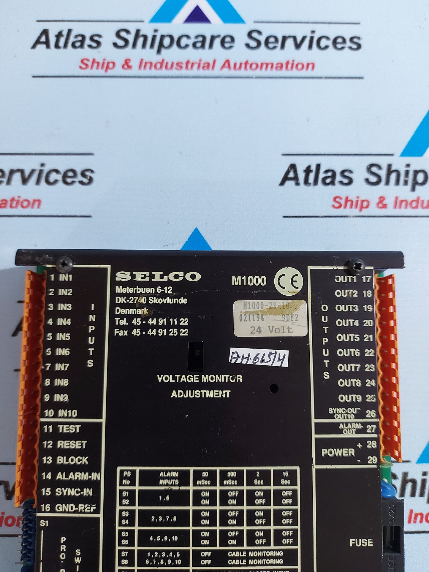 SELCO M1000-29-10 ALARM ANNUNCIATOR