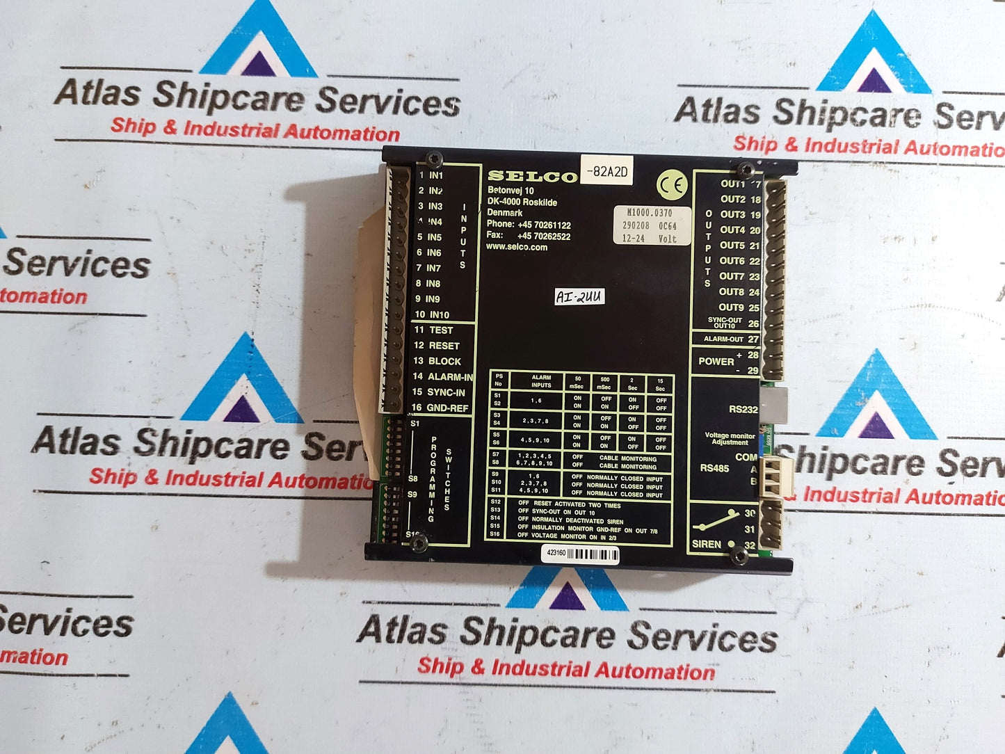 SELCO M1000.0370 ALARM PANEL