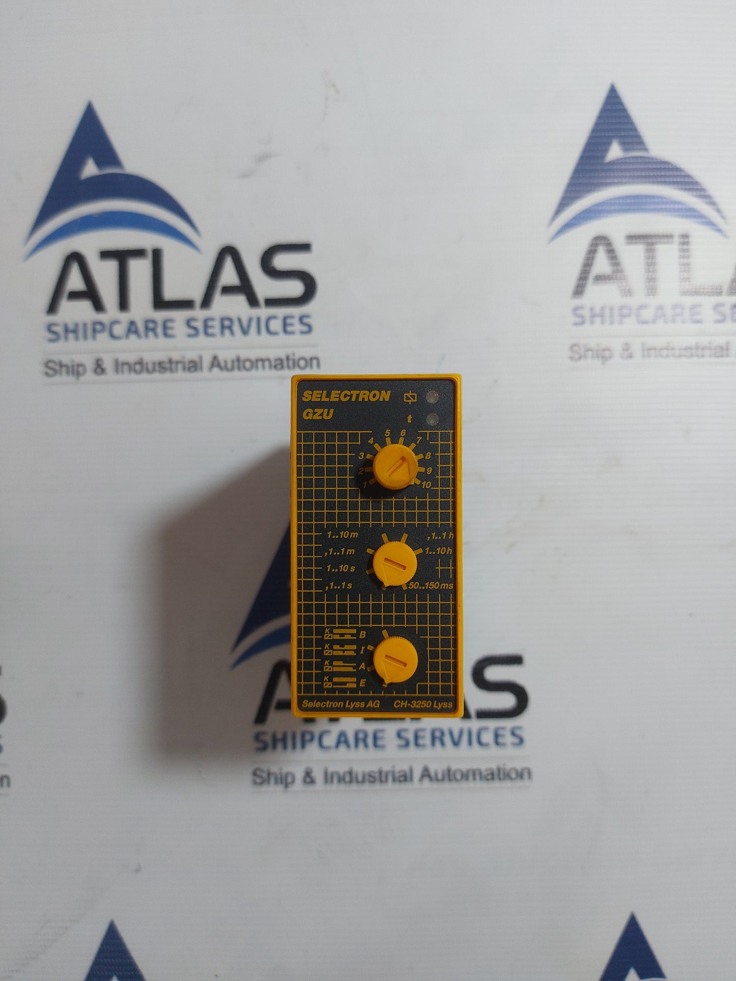 SELECTRON GZU CH-3250 LYSS TIME DELAY RELAY