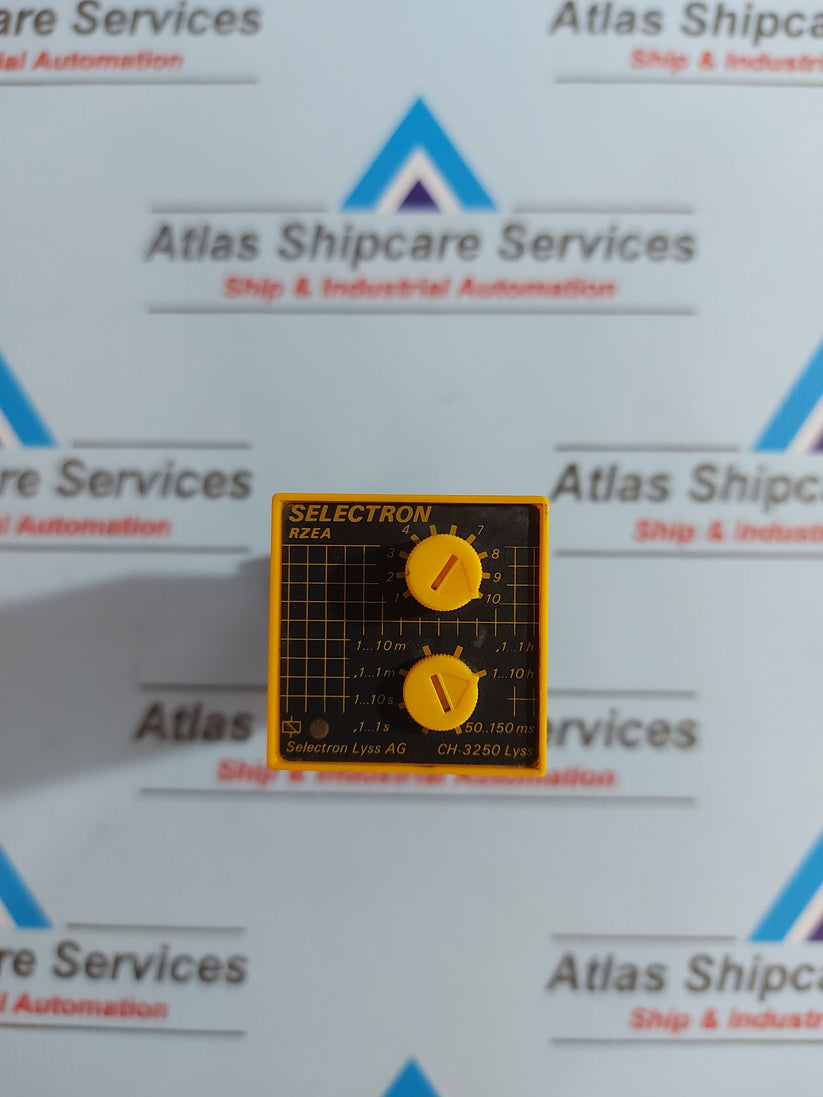 SELECTRON RZEA 30 MULTIFUNCTION TIME RELAY 50-150ms – Atlas Shipcare ...