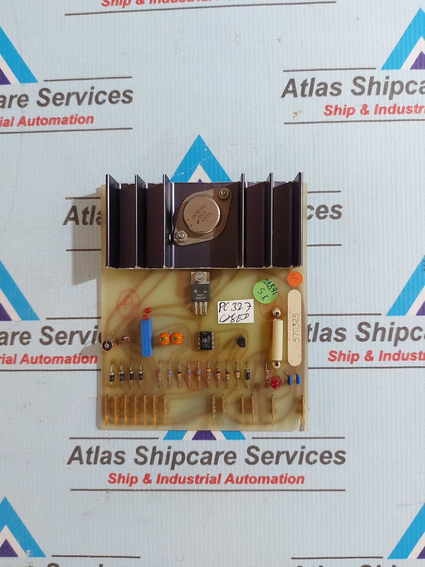 SEMCO 540509 POWER SUPPLY WITH BATTERY CHARGE PCB CARD