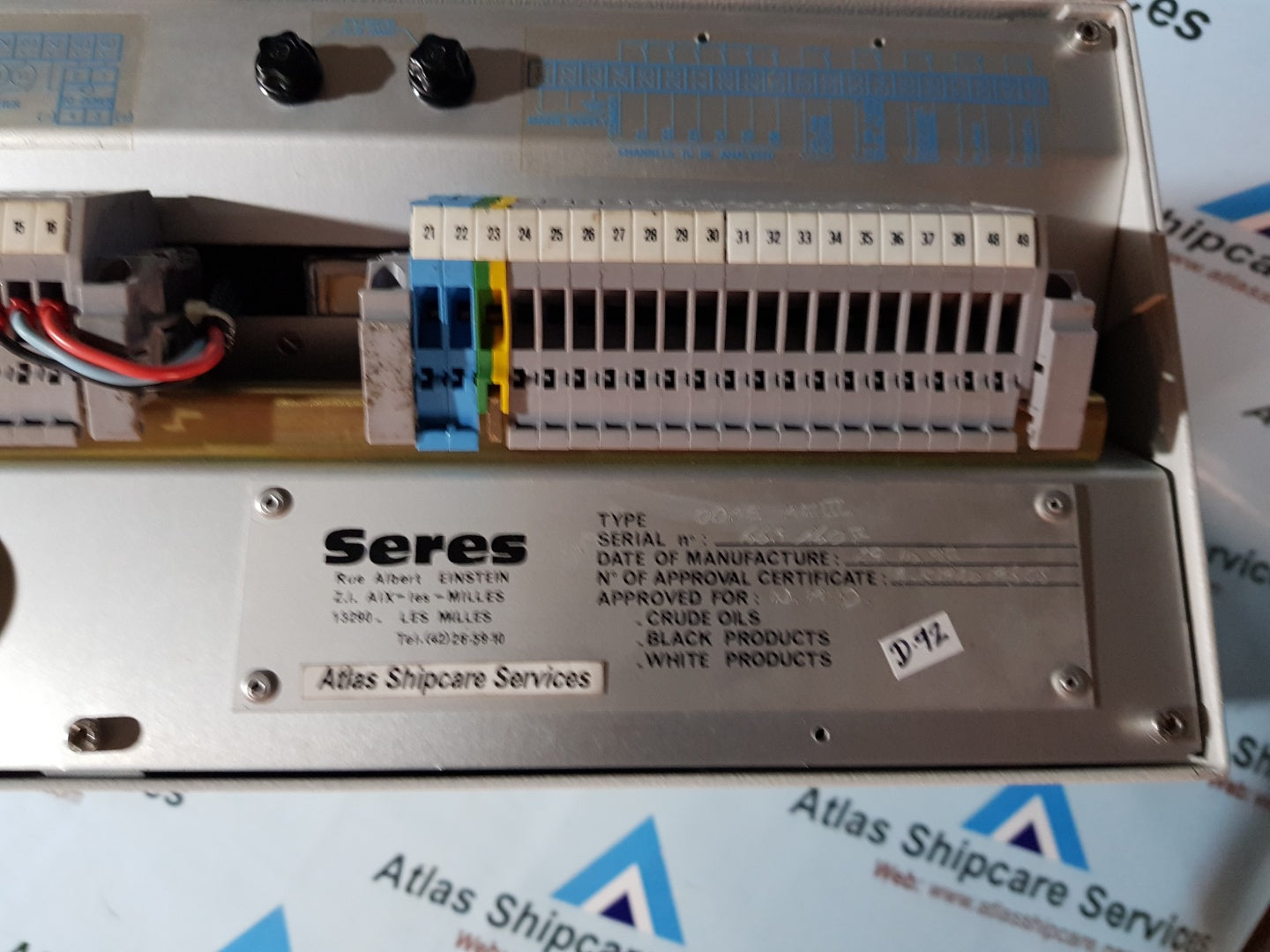 SERES FRANCE ODME S663 MKIII OIL DISCHARGE MONITORING UNIT