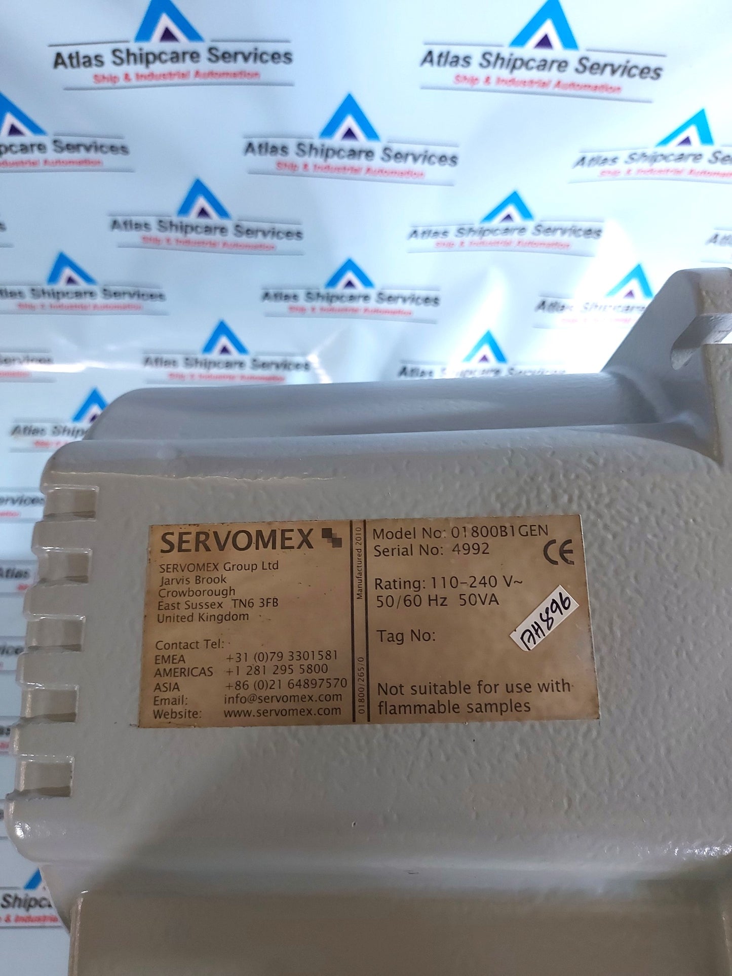 SERVOMAX 01800B1GEN OXYGEN ANALYSER