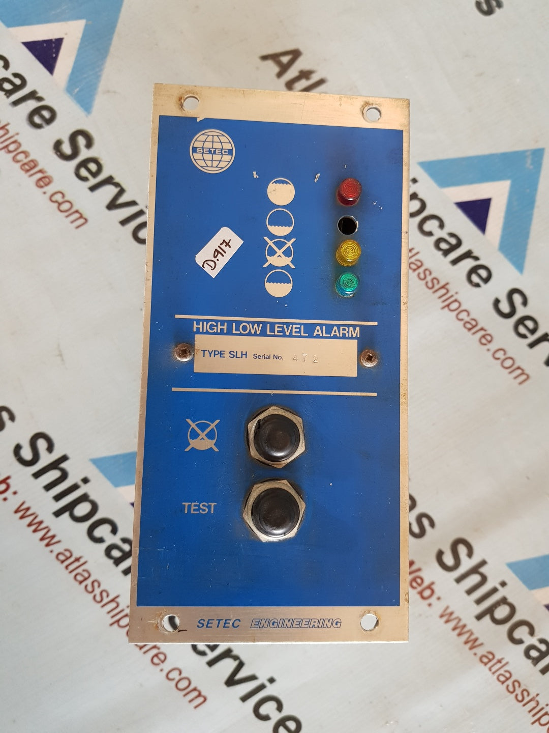 SETEC SLH HIGH LOW LEVEL ALARM