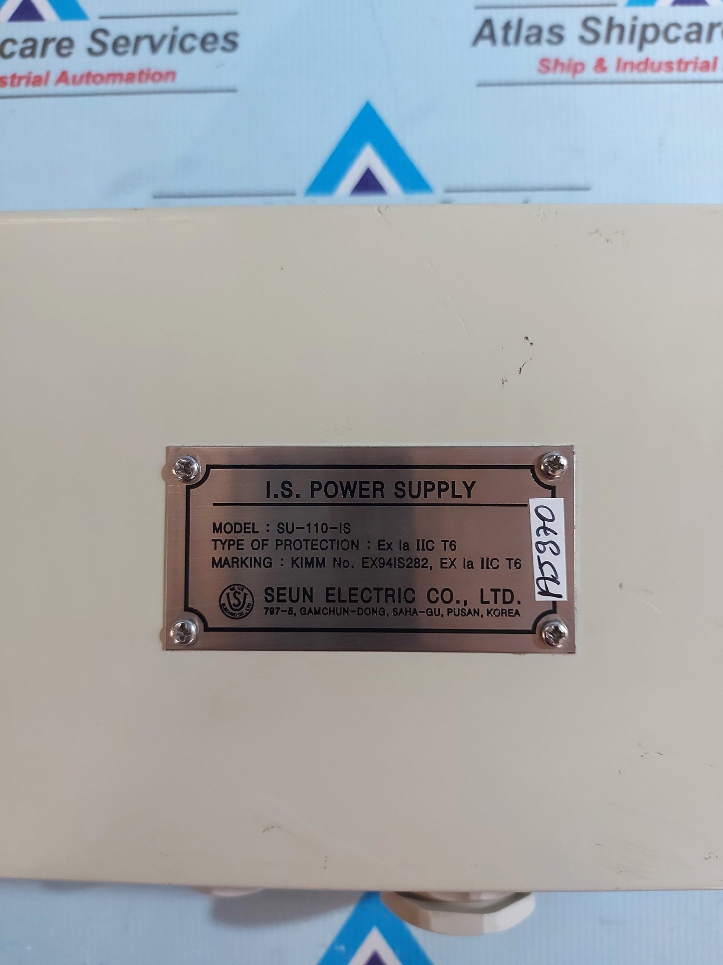 SEUN ELECTRIC SU-110-IS I.S. POWER SUPPLY