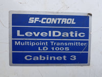SF-CONTROL LEVELDATIC MULTIPOINT TRANSMITTER LD100S CABINET 3