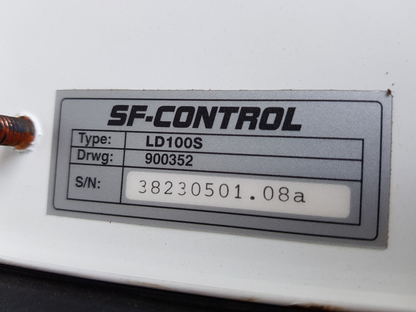 SF-CONTROL LEVELDATIC MULTIPOINT TRANSMITTER LD100S CABINET 3