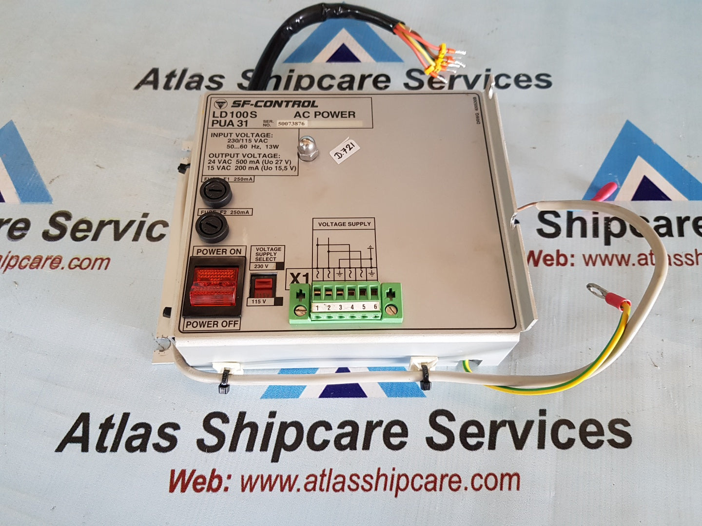 SF-CONTROL LEVELDATIC MULTIPOINT TRANSMITTER LD100S CABINET 3