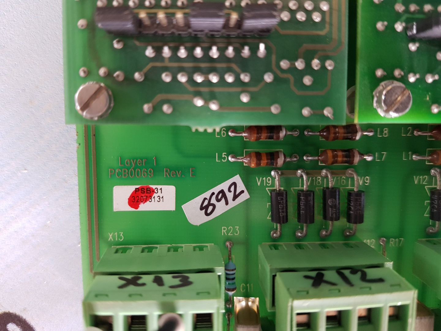 SF-CONTROL PCB0069 REV.E PCB CARD LD100S