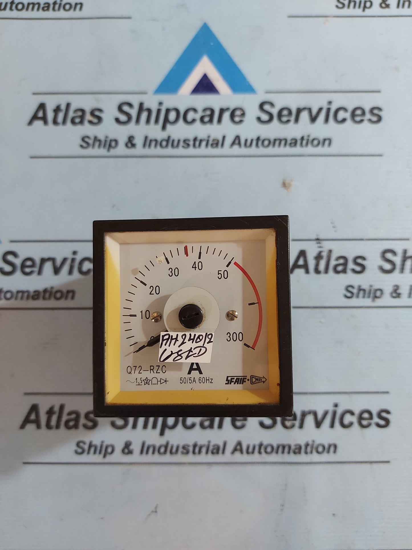 SFAIF-CMP Q72-RZC AMMETER 0 ~ 300A