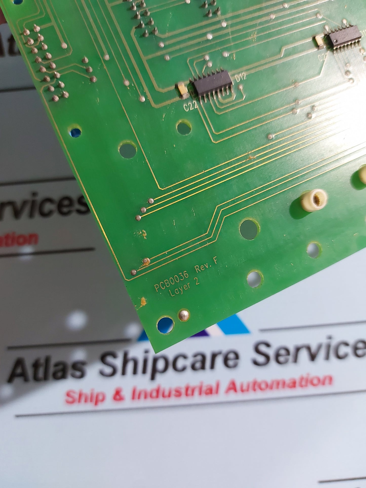 SF CONTRTOL PCB0036 REV.F PCB CARD