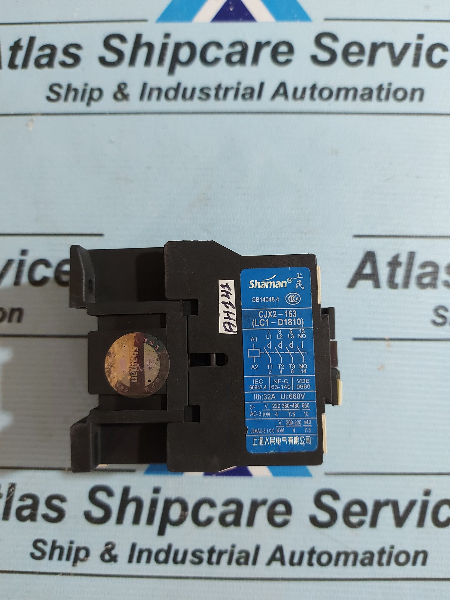 SHAMAN CJX2-163 AC CONTACTOR LC1-D1810