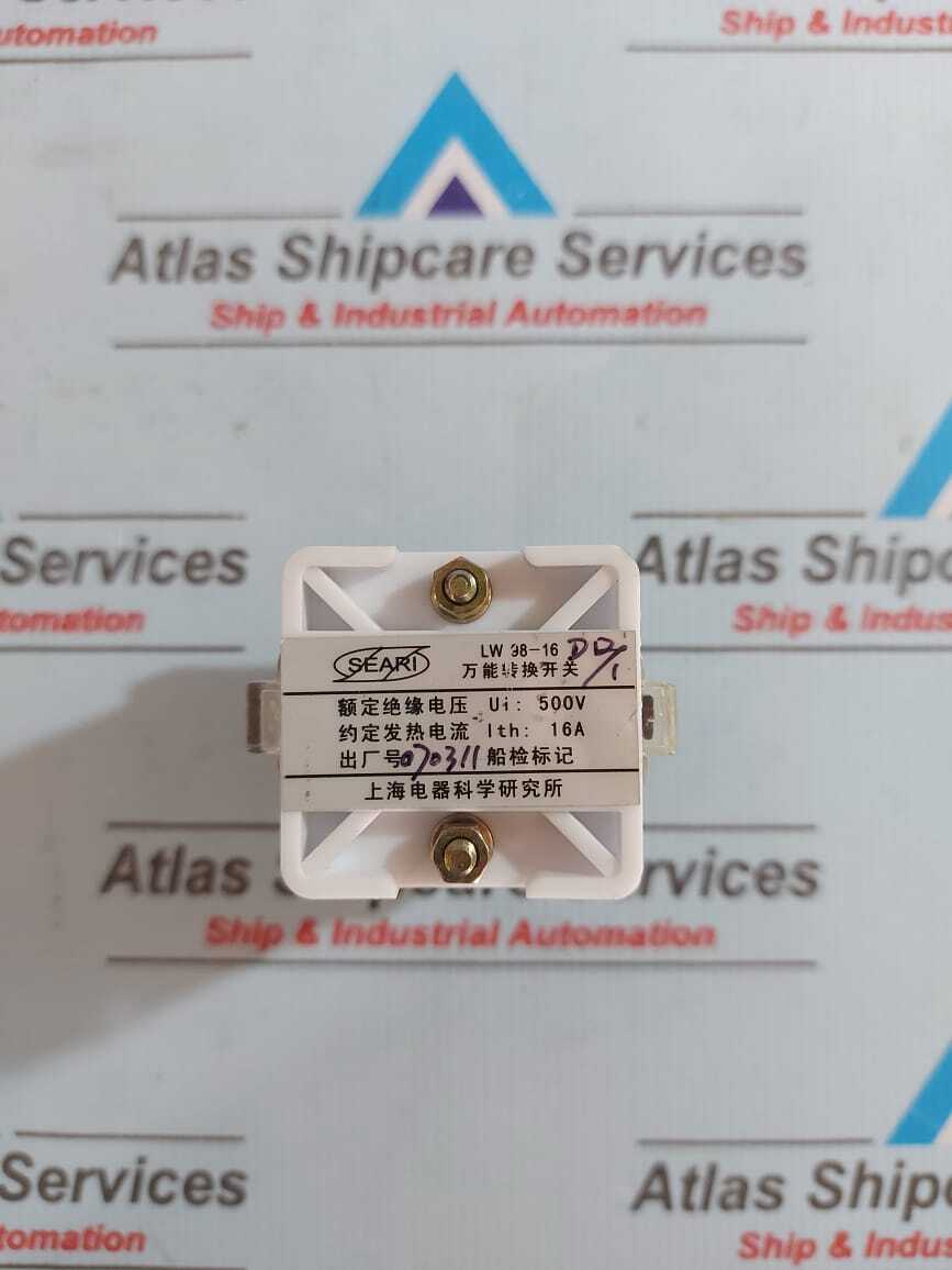 SHANGHAI ELECTRICAL LW 98-16 DQ/1 UNIVERSAL TRANSFER SWITCH