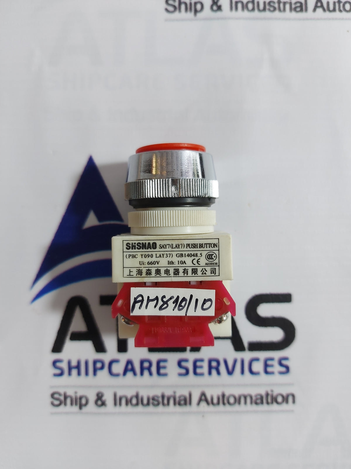 SHANGHAI SENAO SAY7 (LAY7) PUSH BUTTON SWITCH (PBC Y090 LAY37)
