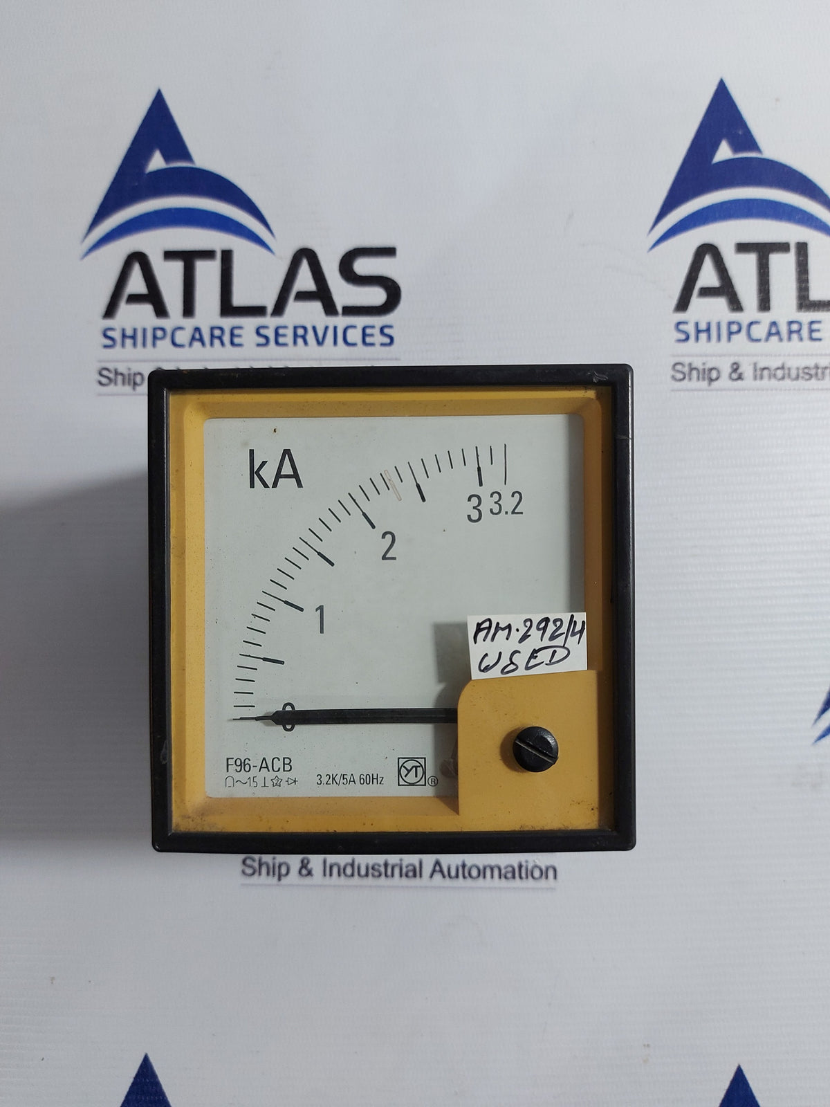 SHANGHAI YITAI F96-ACB ANALOG PANEL METER 0 TO 3.2kA 3.2K/5A