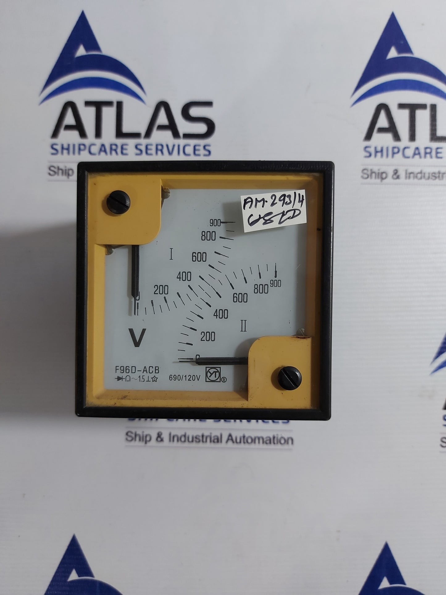 SHANGHAI YITAI F96D-ACB DUAL-CHANNEL AC VOLATGE AND FREQUENCY METER