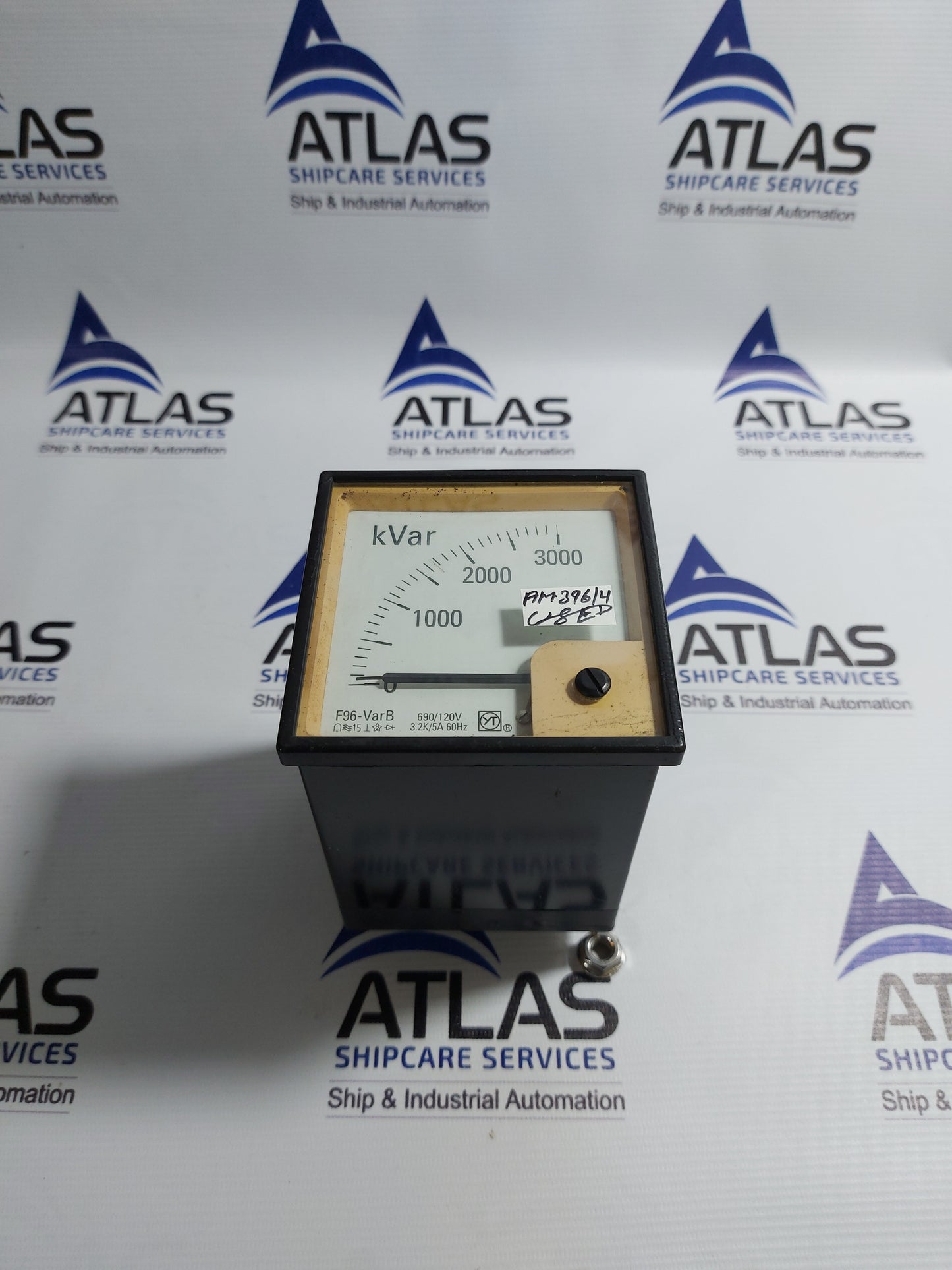 SHANGHAI YT F96-VARB REACTIVE POWER METER 0 TO 3000 KVAR