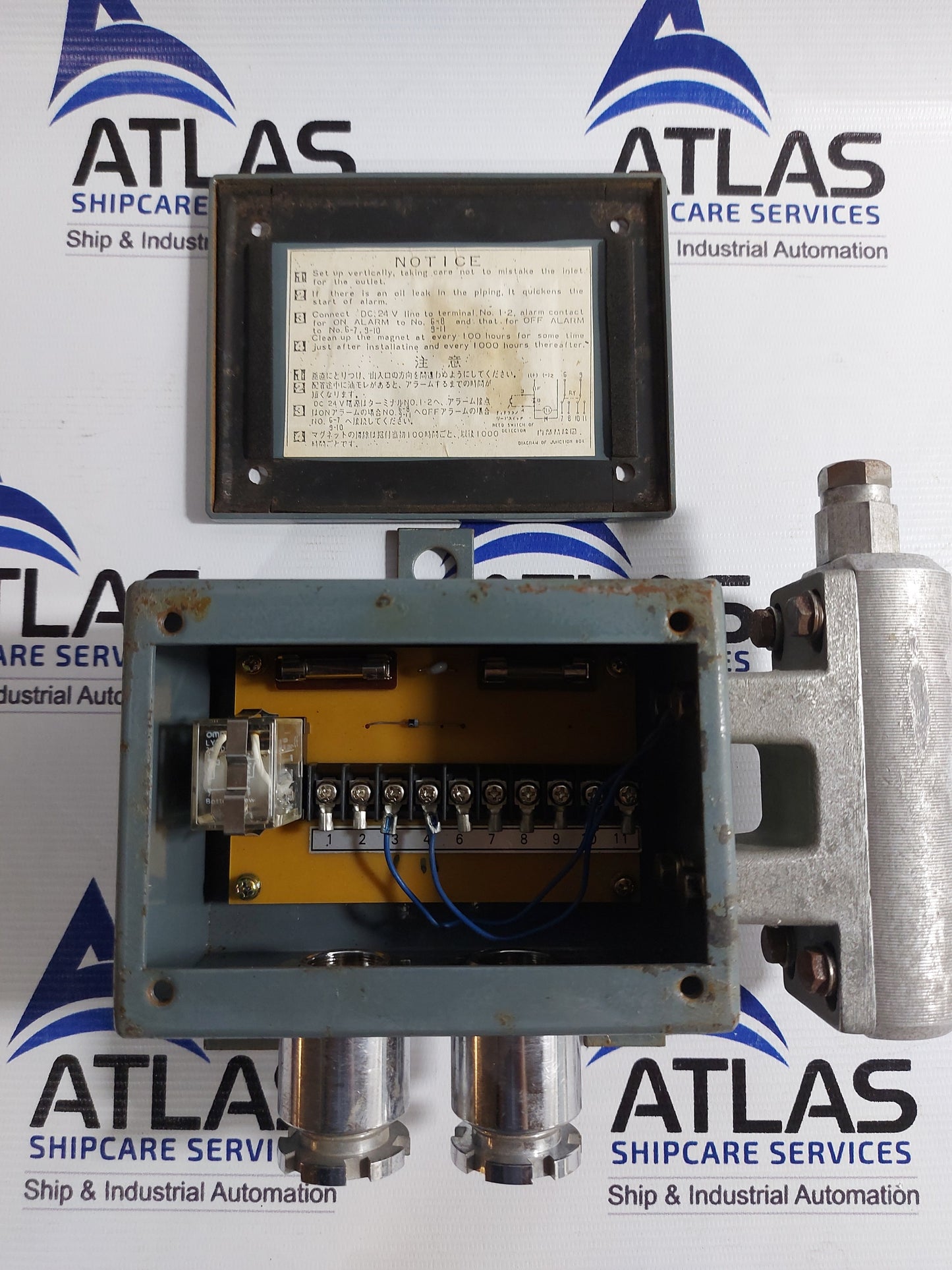 SHIMADZU FA-4A-MM5D OIL FLOW ALARM