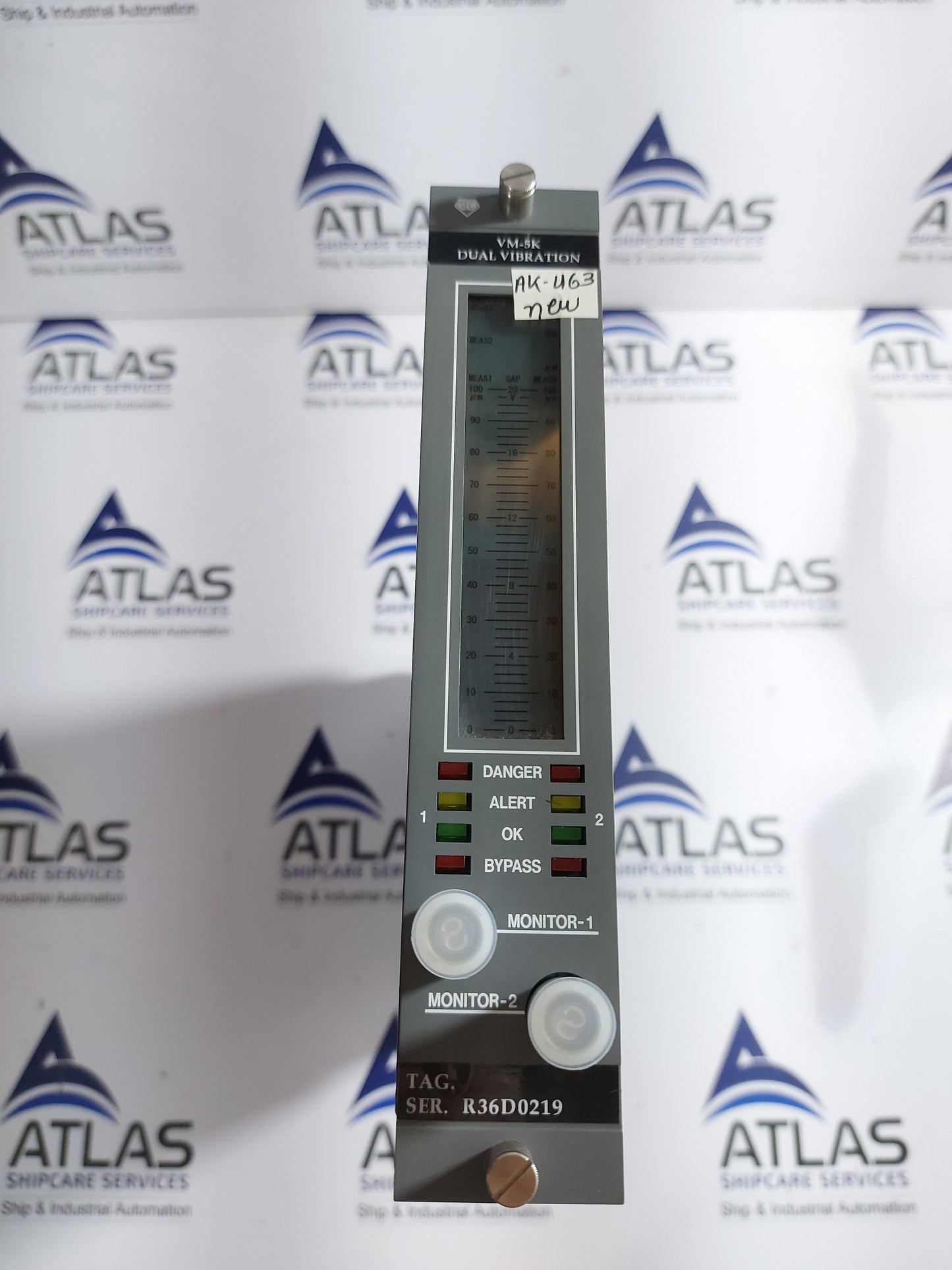 SHINKAWA VM-5K DUAL VIBRATION MONITOR