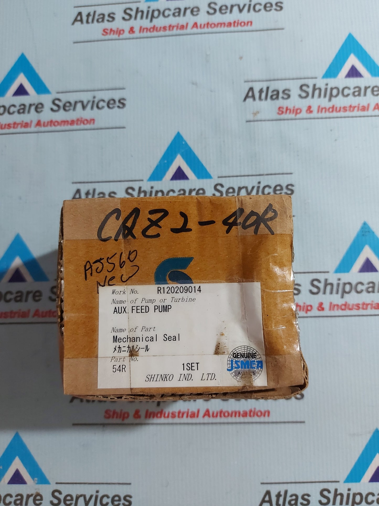 SHINKO 54R PILLAR US-2-40 MECHANICAL SEAL FOR AUX.FEED PUMP