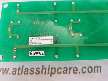 SHINKO C3C393 CIRCUIT CARD E3-1065