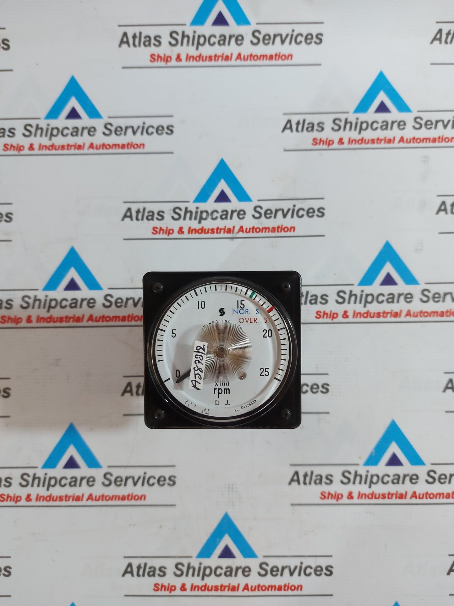 SHINKO DVF-8N x100 RPM METER 0-25 RPM