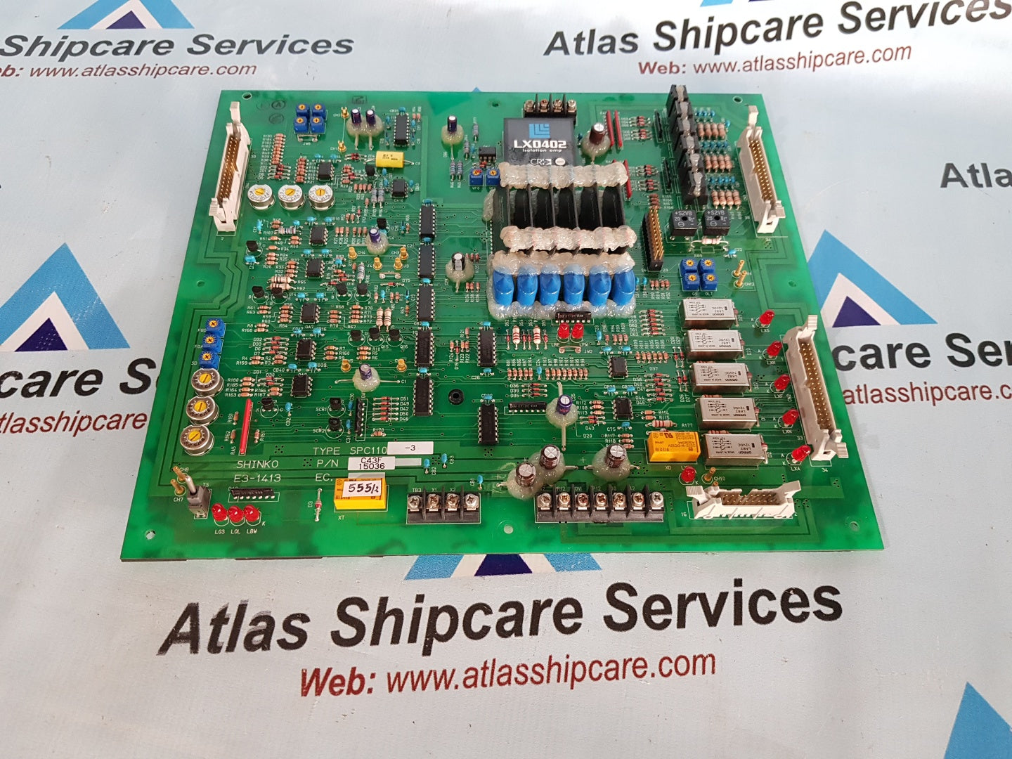 SHINKO E3-1413 SPC110-3 PCB CARD C43F15036