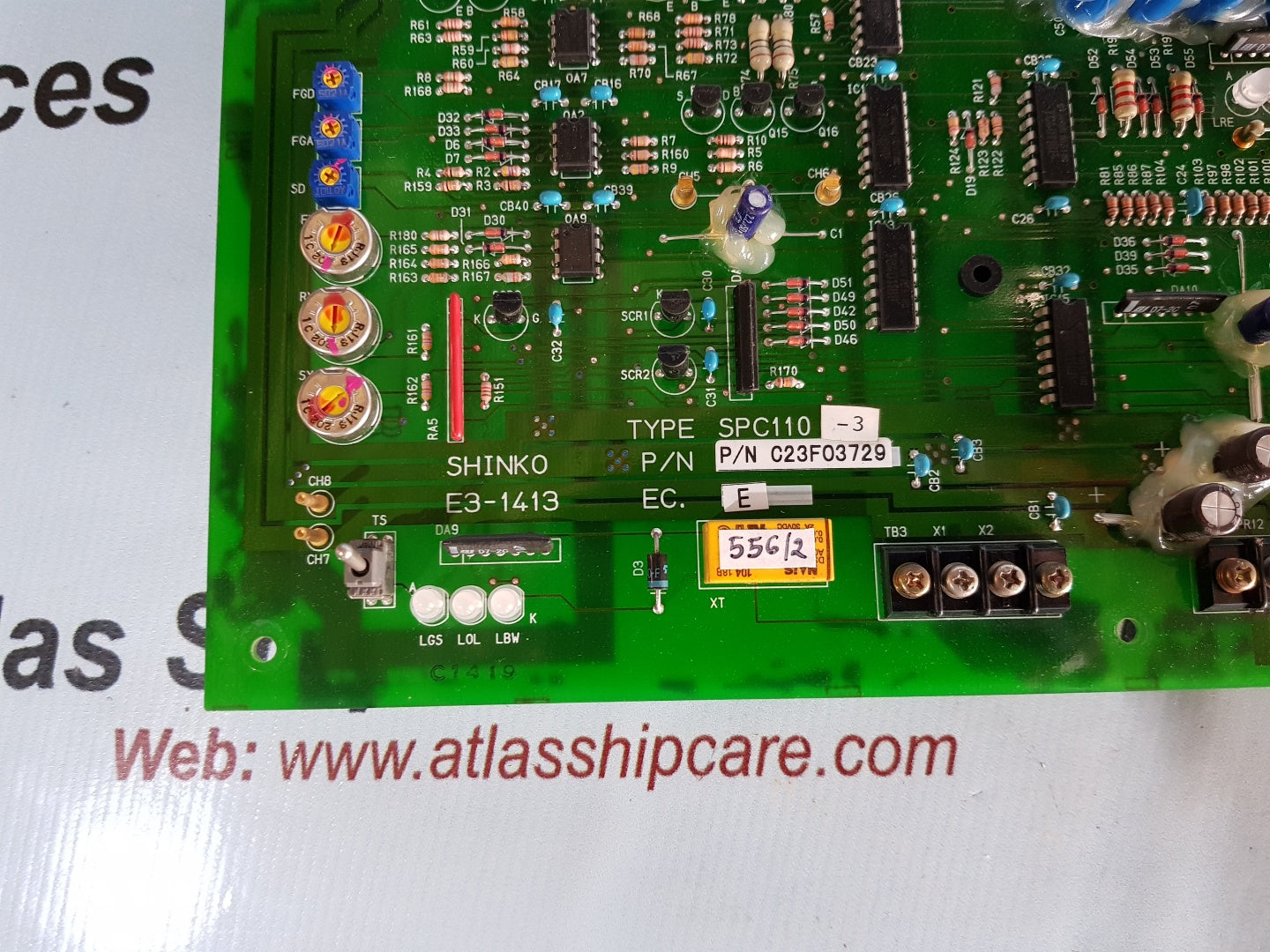 SHINKO E3-1413 SPC110-3 PCB CARD