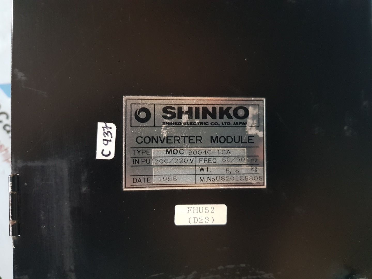 SHINKO MOC 6004C-10A CONVERTER MODULE