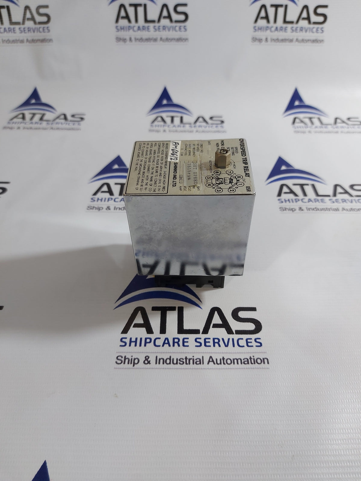 SHINKO OSR OVERSPEED TRIP RELAY 7515 RPM